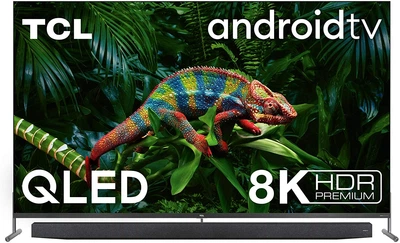 Телевизор 75" TCL 75X915 8K UHD QLED Android Smart TV 60 Гц Dolby Atmos Over Stоск