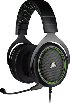Геймерские проводные наушники Corsair HS50 Pro Stereo Over Stоск g1