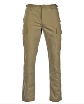 Тактические брюки Mil-Tec Teesar RipStop BDU Slim Fit Хаки 11853104-L