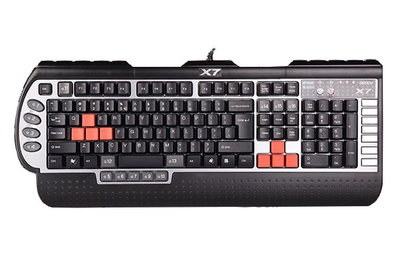 Клавіатура A4Tech X7 G800V Black USB