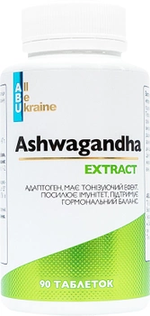 Адаптоген All Be Ukraine Aswagandha 90 таблеток (4820255570471)