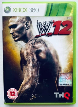 WWE 12, Б/У, английская версия - диск для Xbox 360