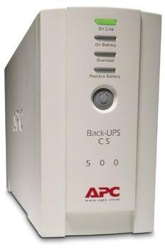 ИБП APC Back-UPS CS 500VA (BK500EI) grey