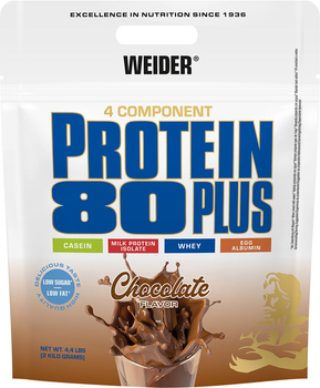 Протеїн Weider 80 Plus 2000 г Шоколад (4044782301197)