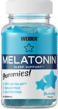 Харчова добавка Weider Melatonin Up 60 жувальних таблеток (8414192309810)