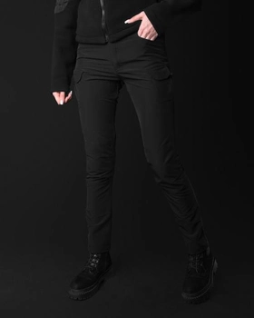 Жіночі брюки карго тактичні BEZET Байрактар чорний - L