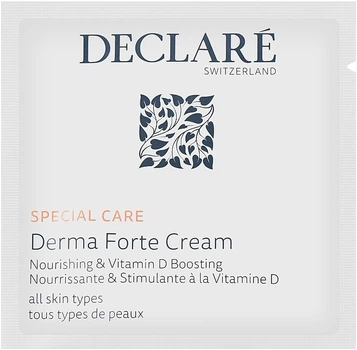 Поживний крем із бустером вітаміну D - Declare Derma Forte Cream (пробник) 3g (1170148-109016)