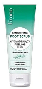 Разглаживающий скраб для ног - Lirene GreenTea Smoothing Foot Scrub 120g (1140545-118156)