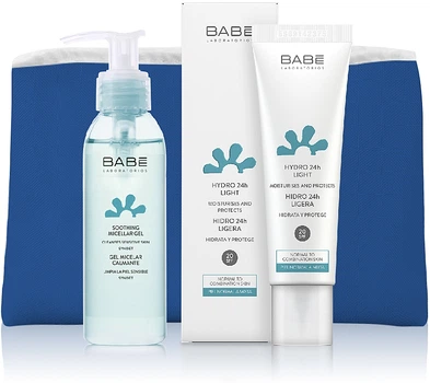 Набір - Babe Laboratorios (mic gel/100ml + f/cr/50ml).