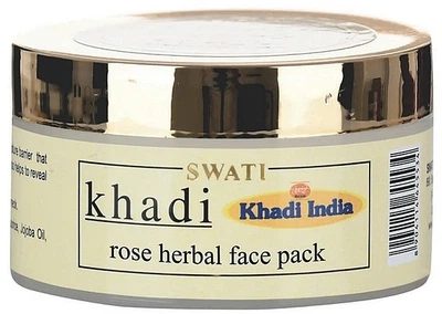 Аюрведична маска для обличчя з трояндою - Khadi Swati Ayurvedic Rose Face Pack 50g.