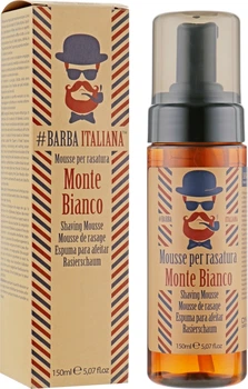 Мусс-пена для бритья - Barba Italiana Monte Bianco 150ml (475531-64243)