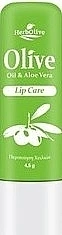 Бальзам для губ с алоэ вера - Madis HerbOlive Lip Care 4.5g (1212351-131273)