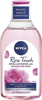 Рожева міцелярна вода - Nivea Micell AIR Skin Breathe Micellar Rose Water With Oil 400ml (578007-119417)