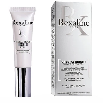 Солнцезащитный праймер для лица - Rexaline Crystal Bright Primer SPF30 30ml (1163690-119188)