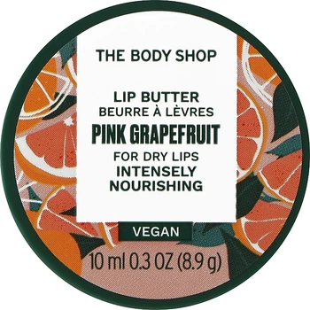 Інтенсивно живильне масло для сухих губ "Рожевий грейпфрут" - The Body Shop