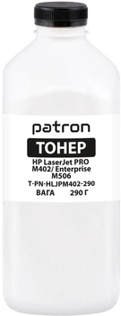 Тонер Patron HP LJ Pro M402/M426 (CF226A)/Enterprise M506 (CF287A) 290 г (PN-HLJPM402-290)
