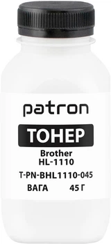 Тонер Patron Brother HL-1110 45 г Black (T-PN-BHL1110-045)