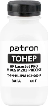 Тонер Patron HP LJ Pro M102/M203 Precise 60 г Black (PN-HLJPM102-060-P)