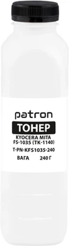 Тонер Patron Kyocera Mita FS-1035 240 г Black (PN-KFS1035-240)