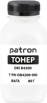 Тонер Patron Oki B4200 80 г Black (PN-OB4200-080)