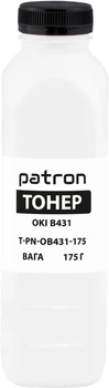 Тонер Patron Oki B431 175 г Black (T-PN-OB431-175)