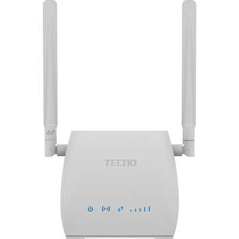 Роутер Tecno 4G TR210 N300 White 802.11n (TR210)