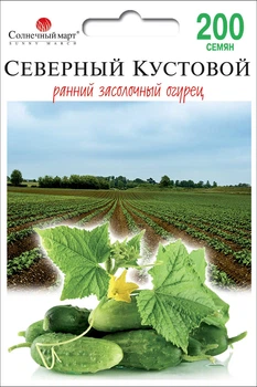Семена Огурец Северный кустовой F1, Солнечный март 200 шт