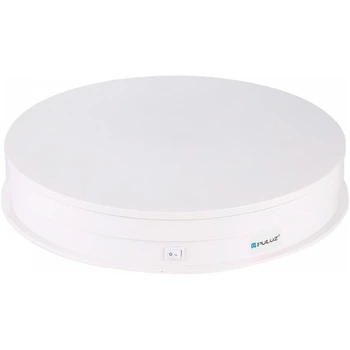 Поворотный стол Puluz PU3049W USB 30см White [86239]