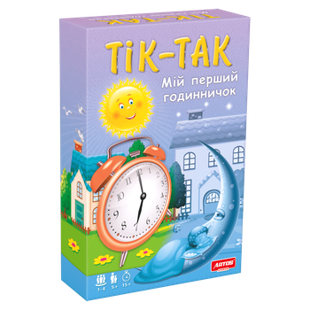 Развивающая игра для детей "Тик-Так" учит определять время