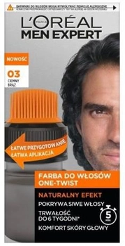 Farba do włosów L'Oreal Paris Men Expert One-Twist Haircolor 03 Dark Brown 50 ml (3600524000646)