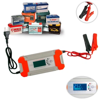 Зарядное устройство для автомобильного аккумулятора BATTERY CHARGER 10A 12V/24V (1010101-Other)