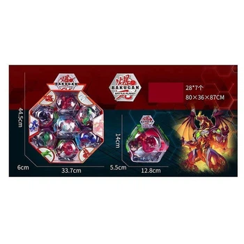 Набор игрушек героев Бакуган Bakugan 7 штук