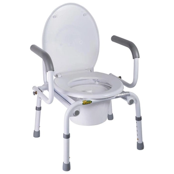 Крісло-туалет із відкидними підлокітниками NOVA A8900AD
