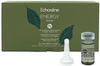 Энергетический лосьон для тонких и ослабленных волос, в ампулах - Echosline Energy Lotion 12x10ml (1181942-187296)