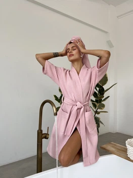 Подарочный набор Barbie от COSY Халат кимоно L с полотенцем (розовый) в коробке (P-112+Cb111/L)