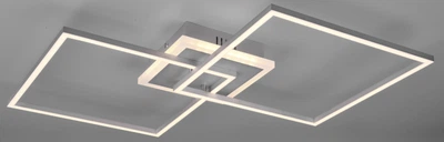 Люстра LED світлодіодна стельова Reality з пультом управління ARRIBO 29W 3250lm 3000K (R62843187) на кухню, для спальні, для вітальні