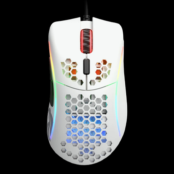 Миша Glorious Glorius Model D Minus Matte White GLO-MS-DM-MW