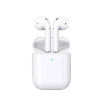 Бездротові навушники Hoco EW02 Plus TWS Bluetooth 5.1, з мікрофоном, вкладки, з кейсом, білі