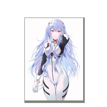 Постер плакат Рей аніме Євангеліон Evangelion 42х29 см А3 (poster_0377)