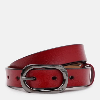 Ремень женский кожаный Laras CV10ZK-052r-red 110 см Красный (ROZ6400176552)