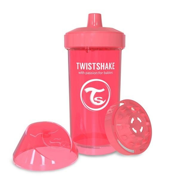 Дитяча чашка Twistshake дитяча чашка 360мл 12+міс, персикова 78074