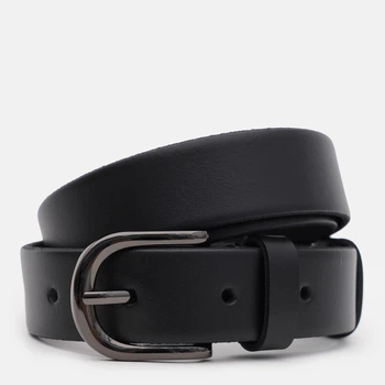 Ремень женский из натуральной кожи Laras 100v10genw26-black 100 см Черный (ROZ6400176585)