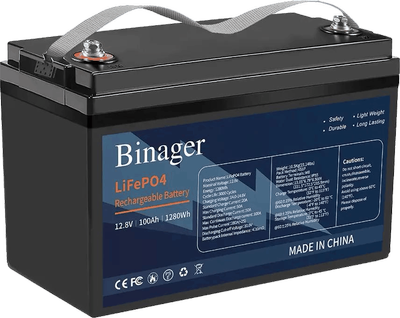 Аккумулятор Binager HS-12.8V100Ah (LiFePo4)