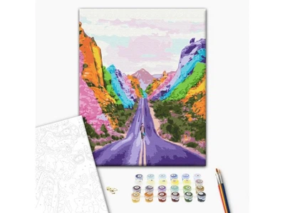 Картина за номерами Райдужна колія, Brushme (40х50 см), BS30810