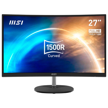 Монитор MSI 27" PRO MP271CA HDMI, DP, MM, VA, 75Hz, sRGB 97%, CURVED