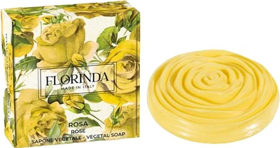 Мыло натуральное Florinda Желтая роза 90 г (8054608435919)