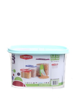 Ёмкость для сыпучих продуктов Senyayla 1,2 л Ментоловая 2756-mt