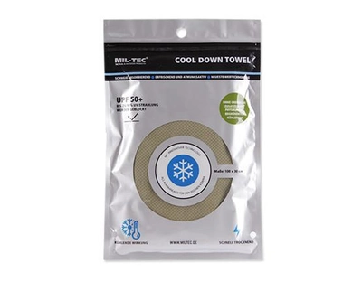 Шарф Mil-Tec охлаждающий Cool Down Towel OD Green 16024200