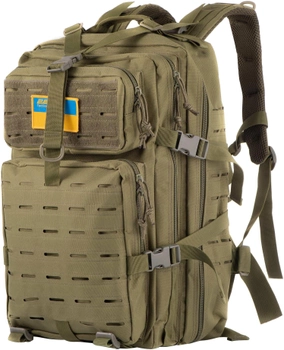 Тактичний рюкзак 2Е 36 л Зелений камуфляж (2E-MILTACTBKP-Y36L-OG)