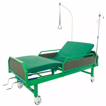 Кровать для лежачих больных MED1-C09UA Зеленая